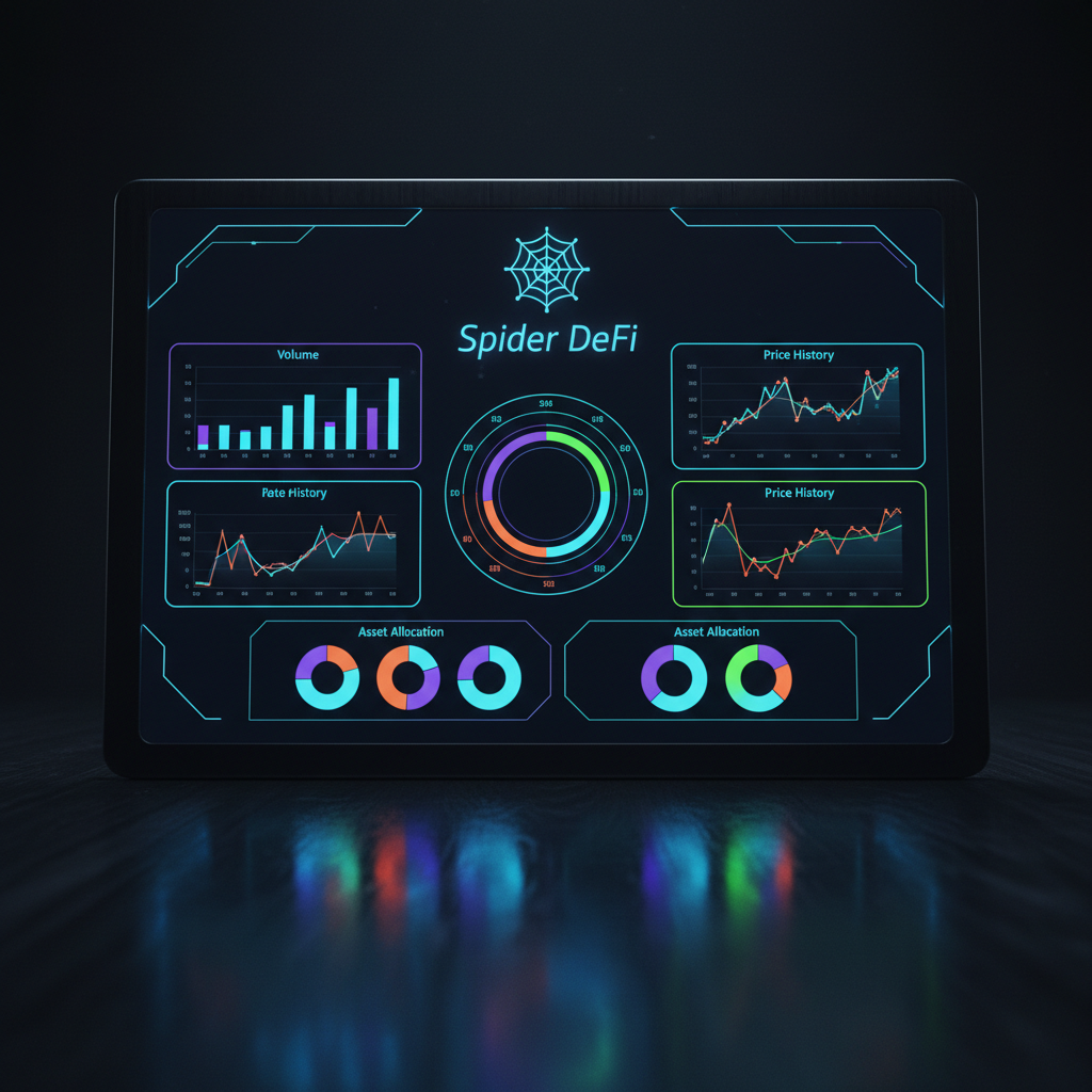 Nexus Finance main dashboard with portfolio overview and charts