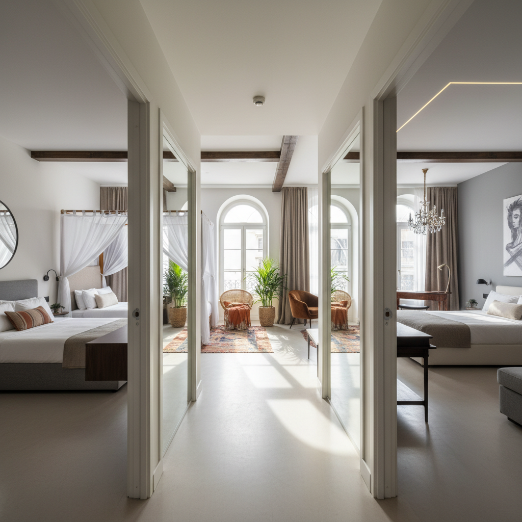 Hotel room gallery with high-quality photography